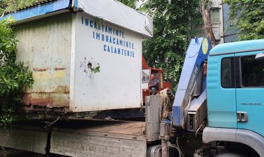 Continuarea demontării gheretelor în sectorul Botanica