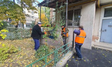Executarea lucrărilor de demontare și evacuarea a gardului din str. Minsk, 47 și 49/1