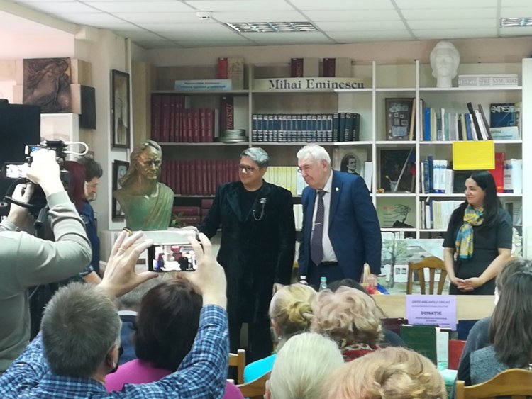 Acțiune cultura-artistică în memoriam Grigore Vieru: „Grigore Vieru – lacrima lui Mihai Eminescu”.