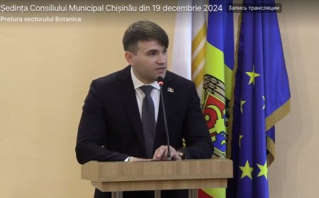 Ședința Consiliului Municipal Chișinău din 19 decembrie 2024