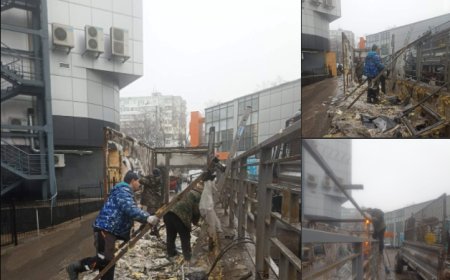 Demolările construcțiilor neautorizate continuă Pretura sectorului Botanica de comun cu serviciile de resort din sector...