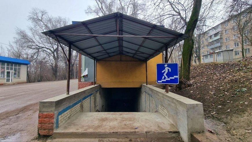 Continuă lucrările de reparație și modernizare a subteranei pietonale de la șos. Muncești, 800, sectorul Botanica.