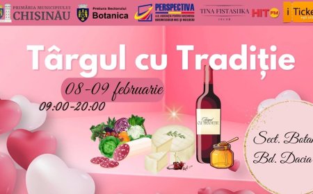 „Târgul cu Tradiții"  în sectorul Botanica