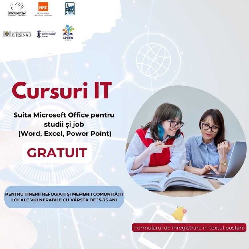 Înscrierile la cursurile IT continuă! ☝️