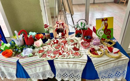 Expoziție dedicată primăverii: „Mărțișor - simbol al recunoștinței și speranței”