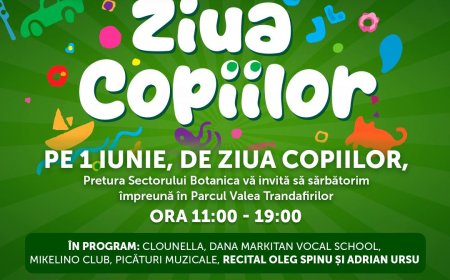 E Ziua Copilului – bucuria prinde viață!