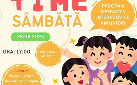 „KIDS TIME” în sectorul Botanica!