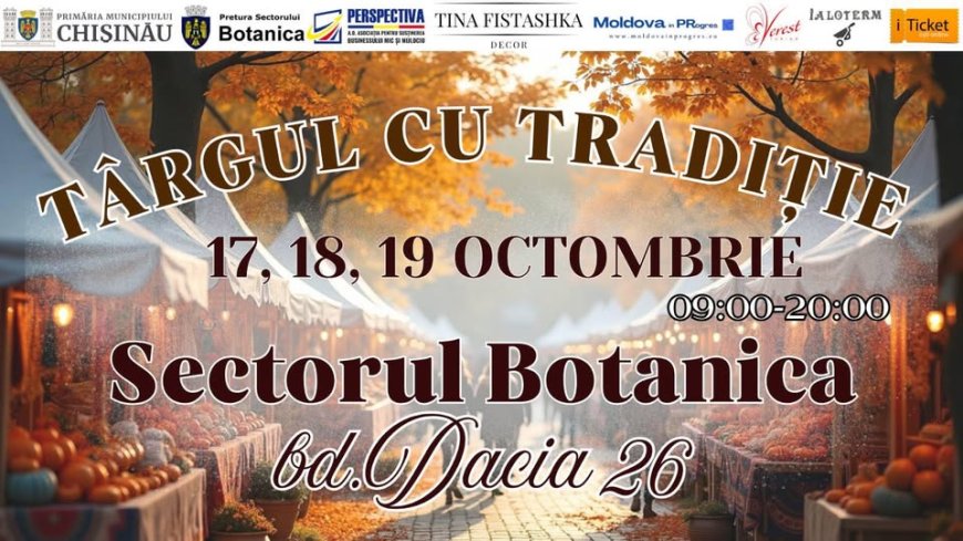 „Târgul cu Tradiție” – atmosfera de toamnă, gusturi autentice și oameni frumoși!