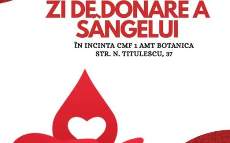 Donează sânge, dăruiește viață!
